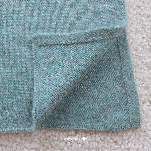 NWOT Tuckernuck Cashmere Scarf Green - Picture 13 of 16